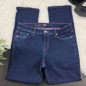 Kate Spade• Live Colorfully dark denim jeans
